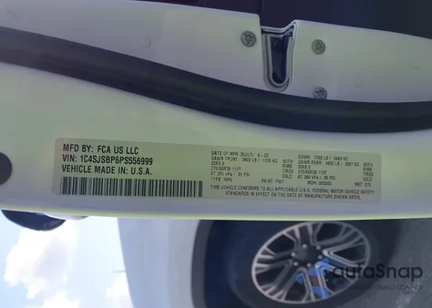 2023 Jeep Wagoneer L Series Ii 4X4 from USA, damaged, VIN 1C4SJSBP6PS556999